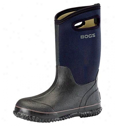 Bogs#174; Classic Handled Kids' Black High Boots