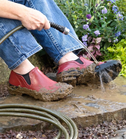 Bogs&#176; Waterproof Rubber Rue Garden Shoe For Women
