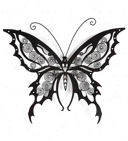 Butterfly Iron Wall Art