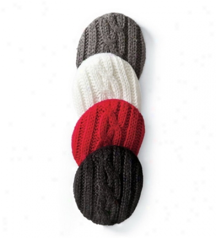 Cableknit Bandless Ear Warmer Earbags&#153;