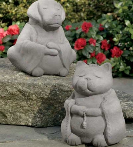 Cast Stone Buddha Turtle Garden Statue