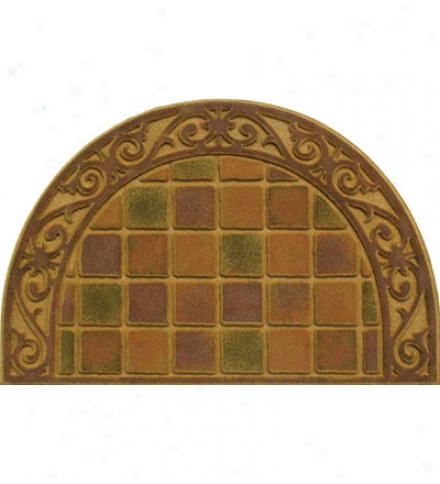 Cobblestone Half-round Mat