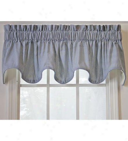 Country Cottage Scalloped Valance