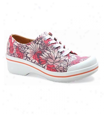 Dansko&#174; Sanibel Collection Veda Print Canvas Lace-up Shoes