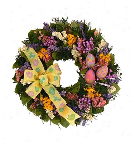 Easter Egg 16-inch Wreath