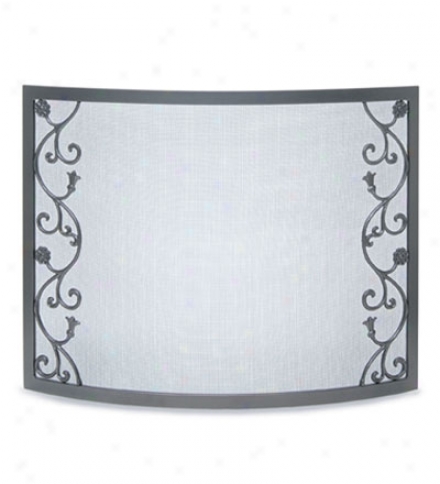 Floral Bowed Screen