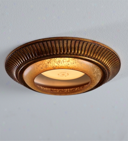 Fluted Trim Recessed Light Cap Ring