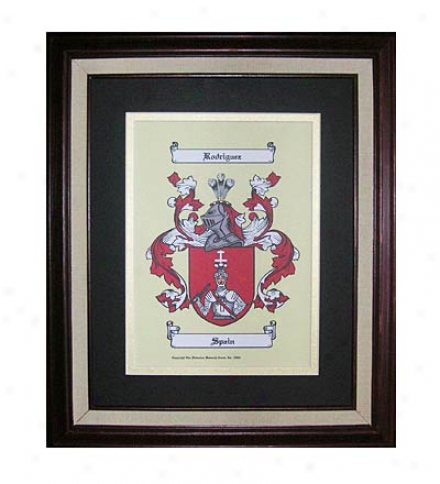 Framed Coat Of Arms