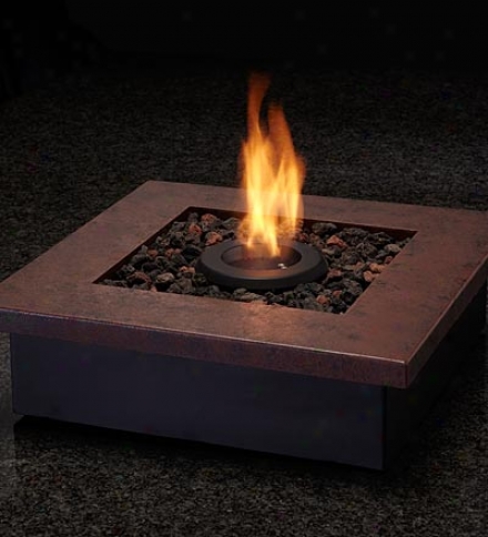 Gel-fueled Zen Personal Tabletop Fireplace