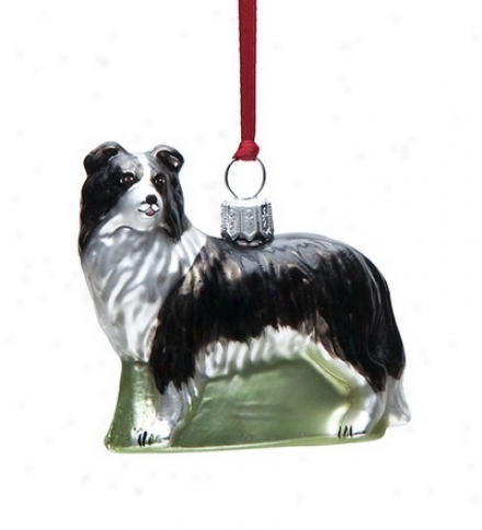 Hand-painted Assorted Glass Dog Ornaments