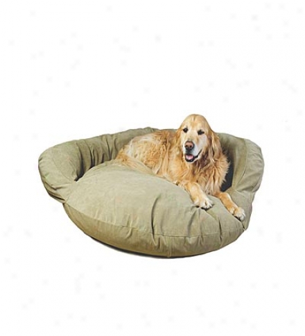 Large Micrrofiber Bolster Bed