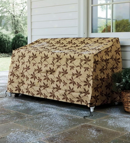 Leaf Print Outdoor Furniture All-weather Cover For Love Seat