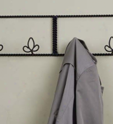 Metal Scrollwork Wall Coat Hanger In the opinion of Six Hangers