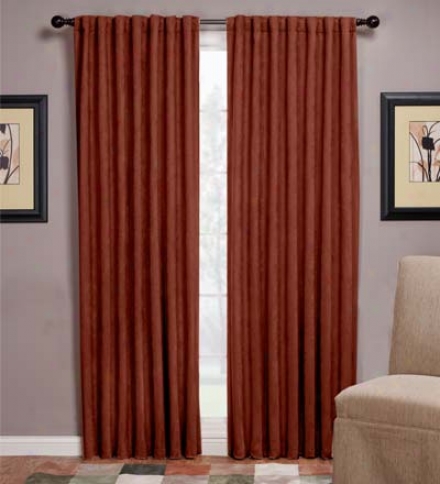 Microsuede Blackout 56" X 63" Curtain Panel