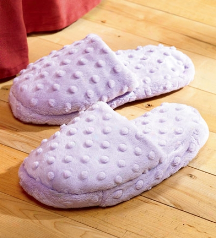 Microwaveable Aromktherapy Lavender Slippers