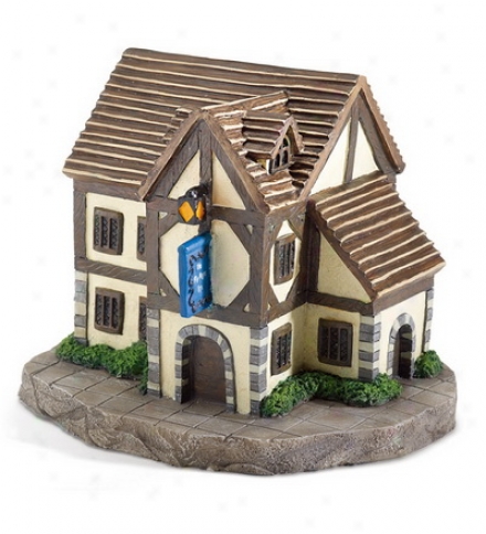 Miniature Polyresin Fairy Hamlet Tavern Statuary