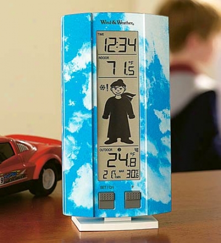 My First Weather Station With Boy Or Girl Motif