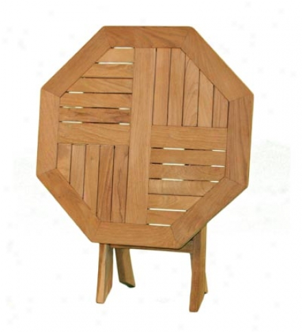 Octagonal Folding Table