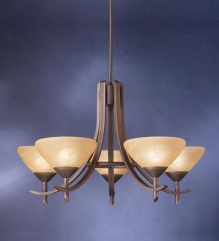 Olympis Five- Light Chandelier