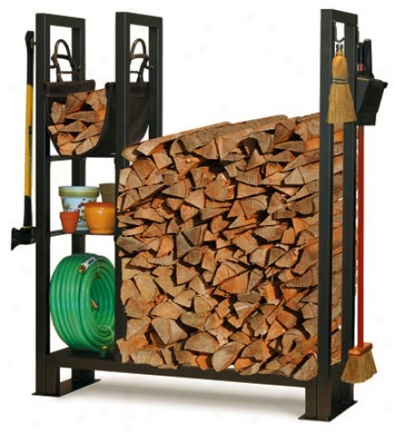 Outdoor Utility Wood Rack