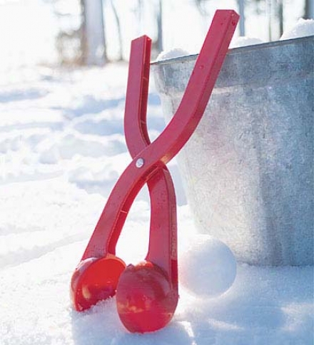 Finished Sno-baller&#174; Snow Ball Maker