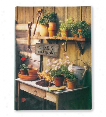 Personalized "potted Garden" Canvas Wall Art