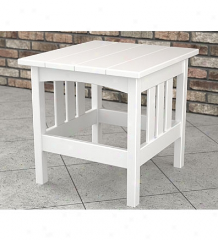 Poly-wood&#153; Mission Side Table22"l X 24"w X 22"h