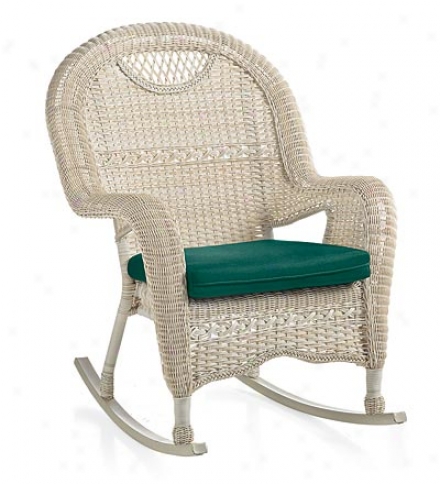 Prospect Hill Outdoor Resin Wicker Rocking Chair29"w X 28-1/2"d X 39"h