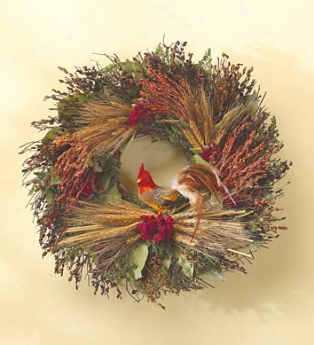Rooster Wreath