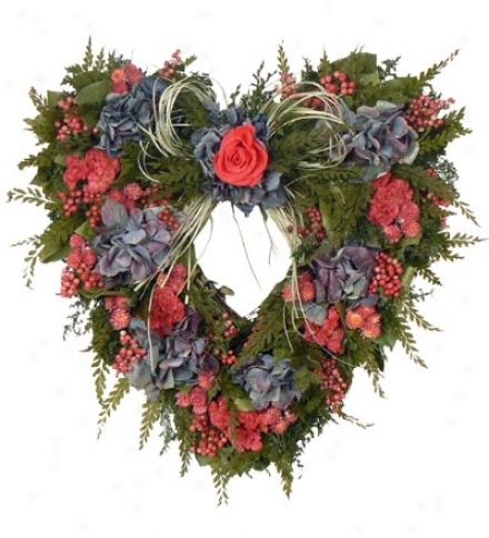 Rose Heart Wreath