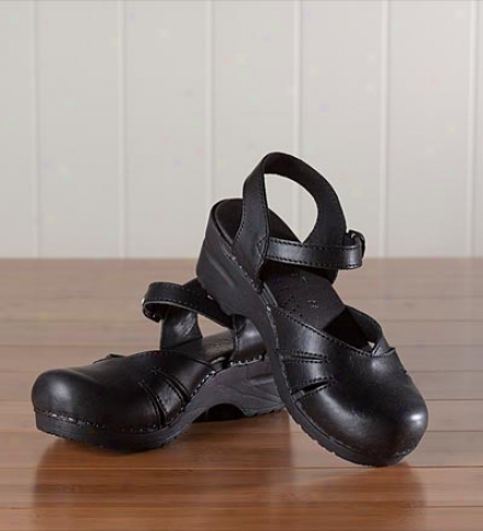 Sanita Margrethe Leather Mary Jane Sandals