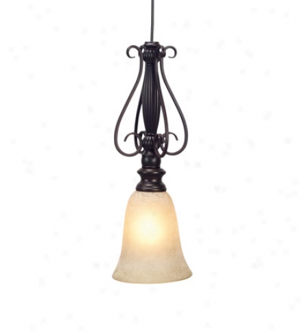 Scaco Glass Bell Shade For Scroll Pendant Light