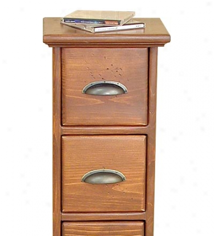 Six-drawer Cd Stand