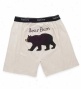 Men's "bear Bum&quo;t Cotton Jersey Boxers