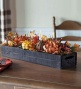 Resin And Wood Pumpkin Centerpiece