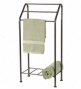 Usa-made Hand-forged Iorn Monticello Towel Stand