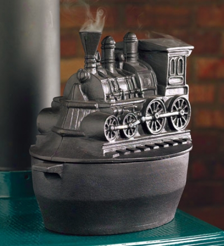 Train Woodstove Steamer