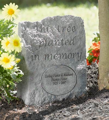 Tree Memorial Brooch