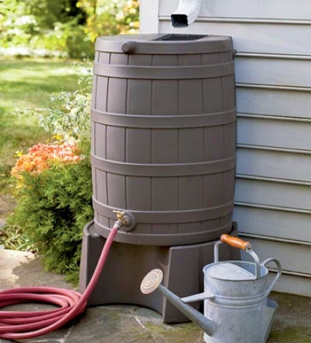 Usa-made 50-gallon Rain Wizard Water Conservation Barrel In the opinion of Brass Shut-off Valve