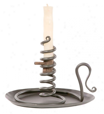 Usa-made Hand-forged Curting Candle Owner