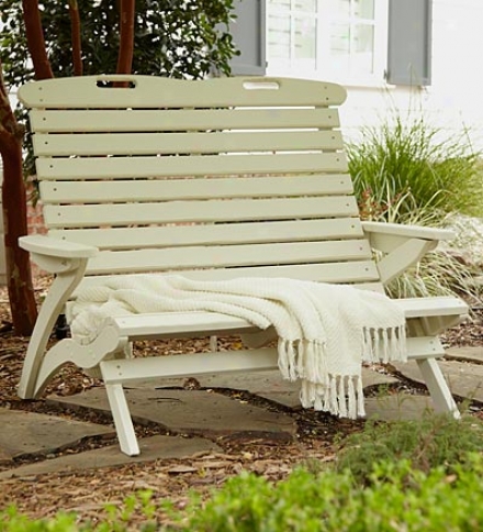 Usa-made Southern Pine Wood Outdoor Epic Settee