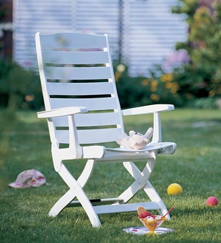 Weather-resistant Caribic High-backed Resin Chair