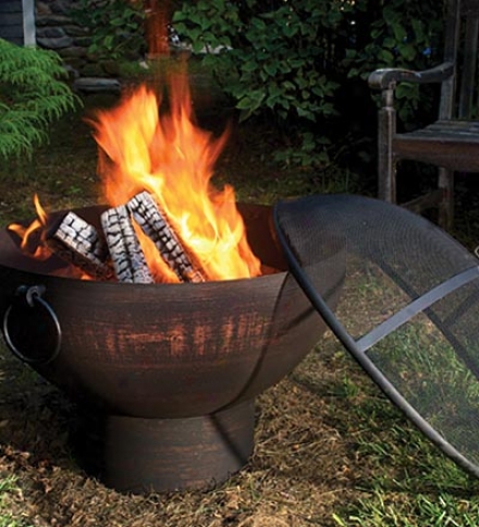 Weather-resistant Capacious Outdoor Fire Bowl