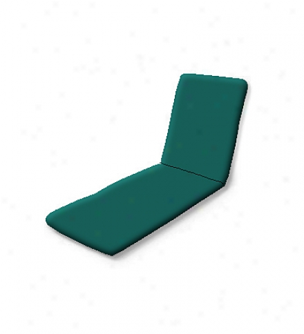 Weather-resistant Outdoor Classic Single-hinge Chaise Cushion77" X 23-1/2" X 2-1/2" - Hinged 74-1/2" From Bottom