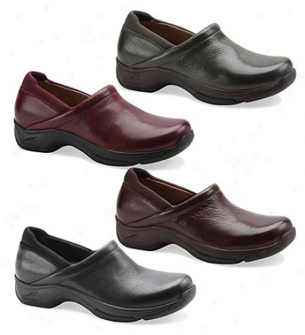 Women's Dansko Waterproof Leather Kelsey Clogs