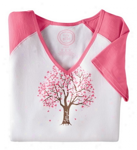 Women's Life Is Goo&#174; Heart Tree Loungewear