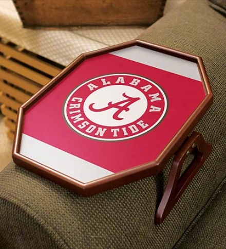 Wooden Clip-on Armchair Slab Attending Collegiate Logo