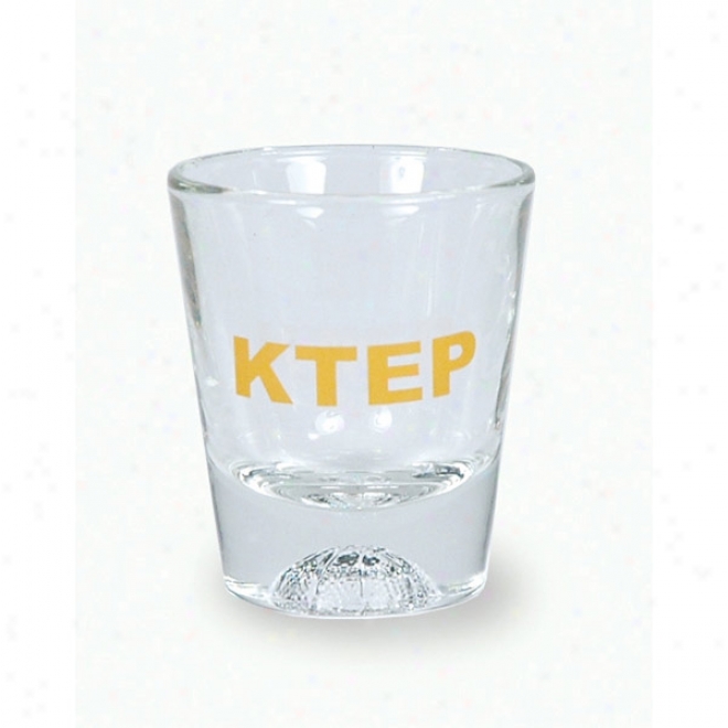 1 1/2 Oz. Basketball Sports Glass Shot