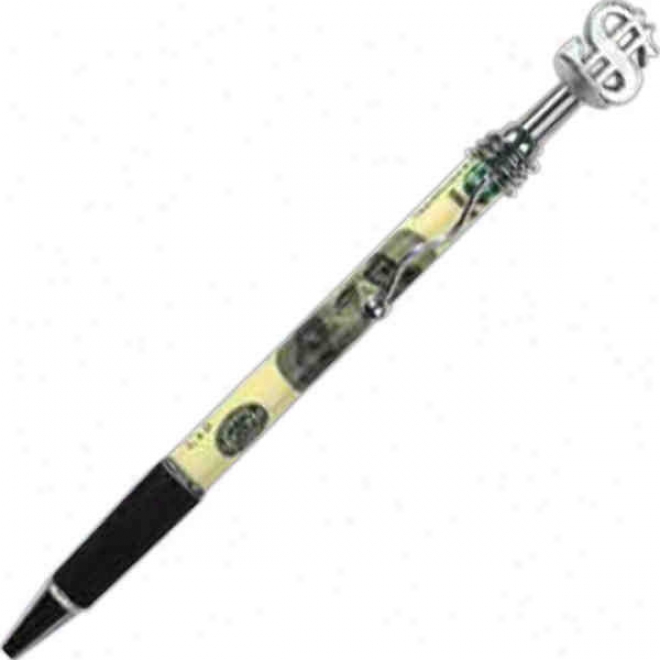 100 Dollar Bill Pen