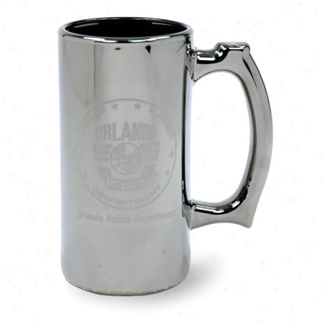 12 Oz. Lusterware Fullplate Glass Stein